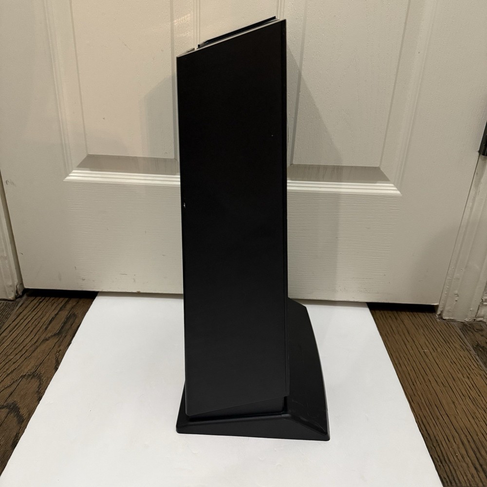 Laserline 60 CD Storage Angle Cut Rack Plastic Table Top Holder Organizer Tower