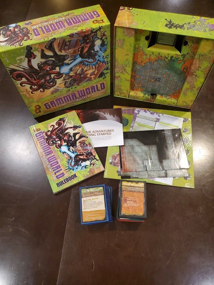 Gamma World Boxed Set - DUNGEONS & DRAGONS RPG