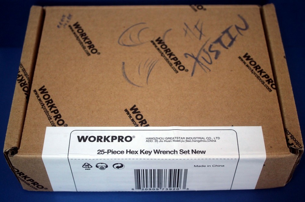 WORKPRO 25-Piece Hex Key Wrench Set IOP