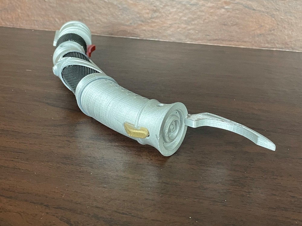Count Dooku 3D Printed Lightsaber Hilt