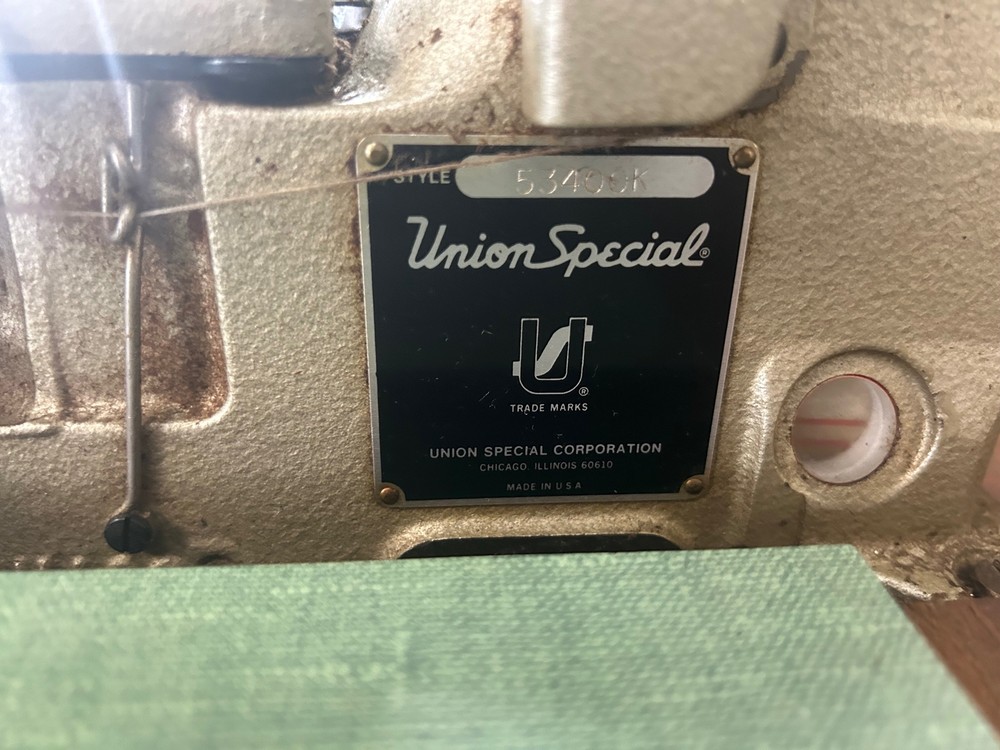 Union Special 53400K Industrial Picoetta Sewing Machine