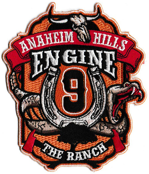 Anaheim,  CA Engine 9 The Ranch  NEW Cobra Fire Patch