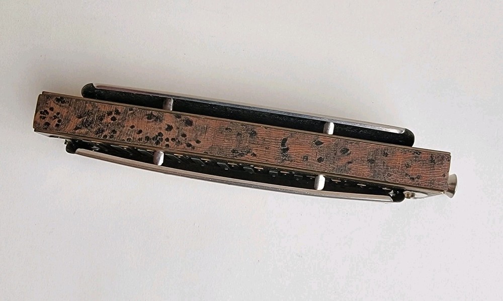 Hohner Super Chromonica Harmonica Key of G Working Slide Needs Work