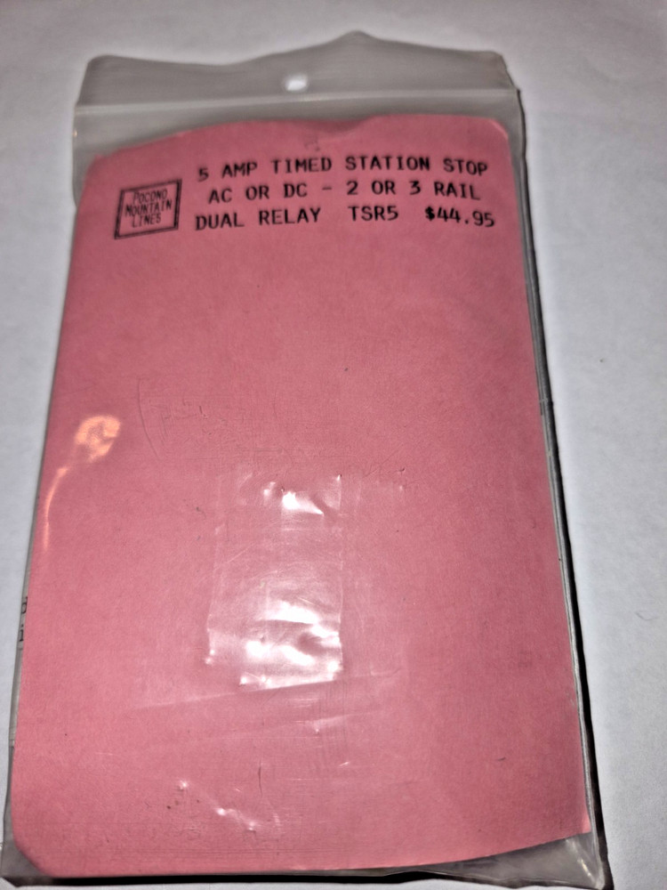 Pocono Mountain Lines 5 Amp Auto Reverse Unit AC E Unit 2 or 3 Rail ARUE