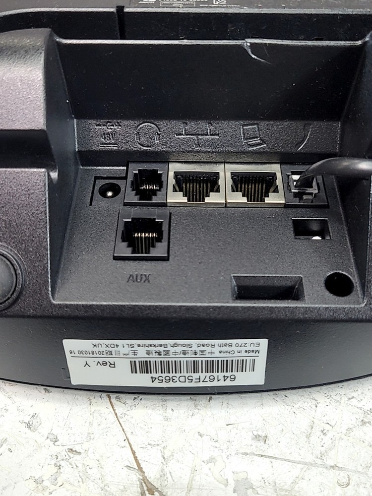 Polycom VVX 411 VoIP Desktop Telephone SEE NOTES