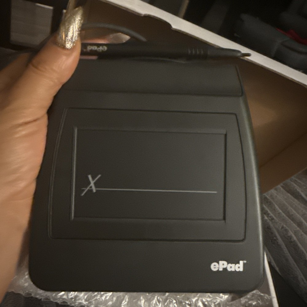 ePadlink VP9801 ePad Electronic Signature Capture Pad READ AD