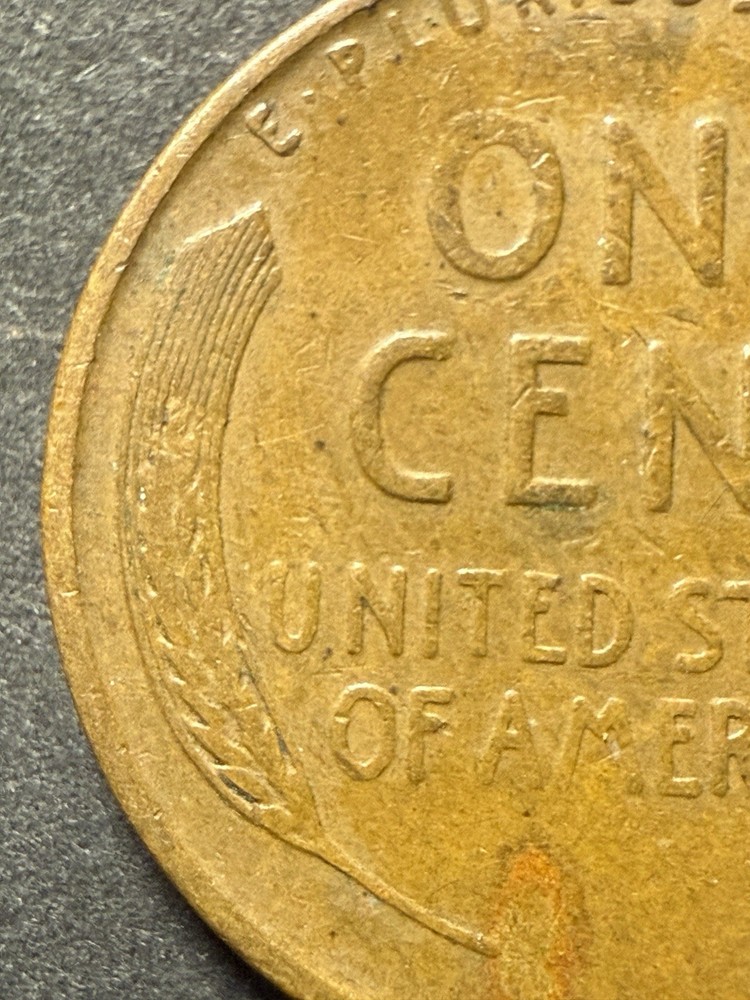 1939 P Wheat Penny Error ~ DDO E10