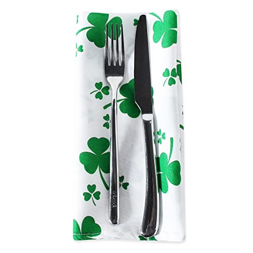 St.Patrick's Day Rectangle Table 102" x 60" (Rectangular) Shamrock Plaid