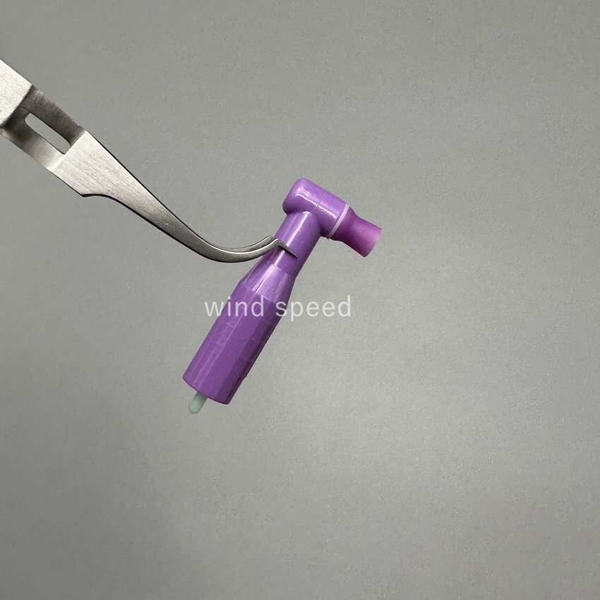 Dental disposable prophy angles Soft cup Latex Free 90° Polishing Cups Purple