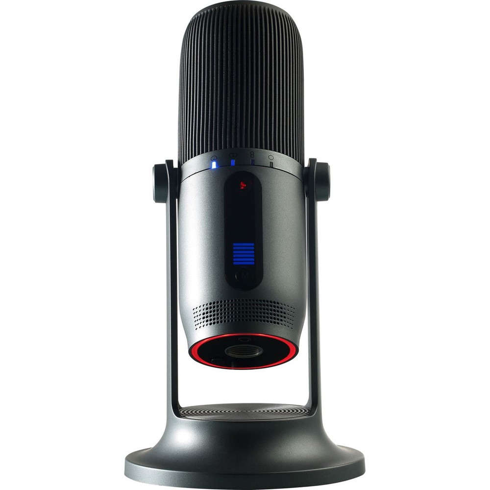 Thronmax MDrill One Pro USB Microphone with Tabletop Stand, Slate Gray