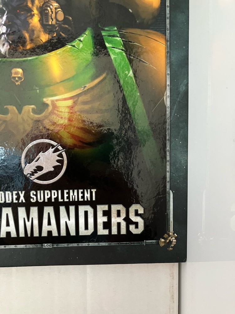 Warhammer 40,000 - Salamanders Codex Supplement. Hardcover