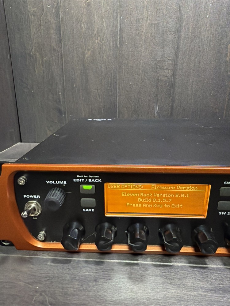 Avid Eleven Rack Guitar Preamp Audio Interface V2.0.1