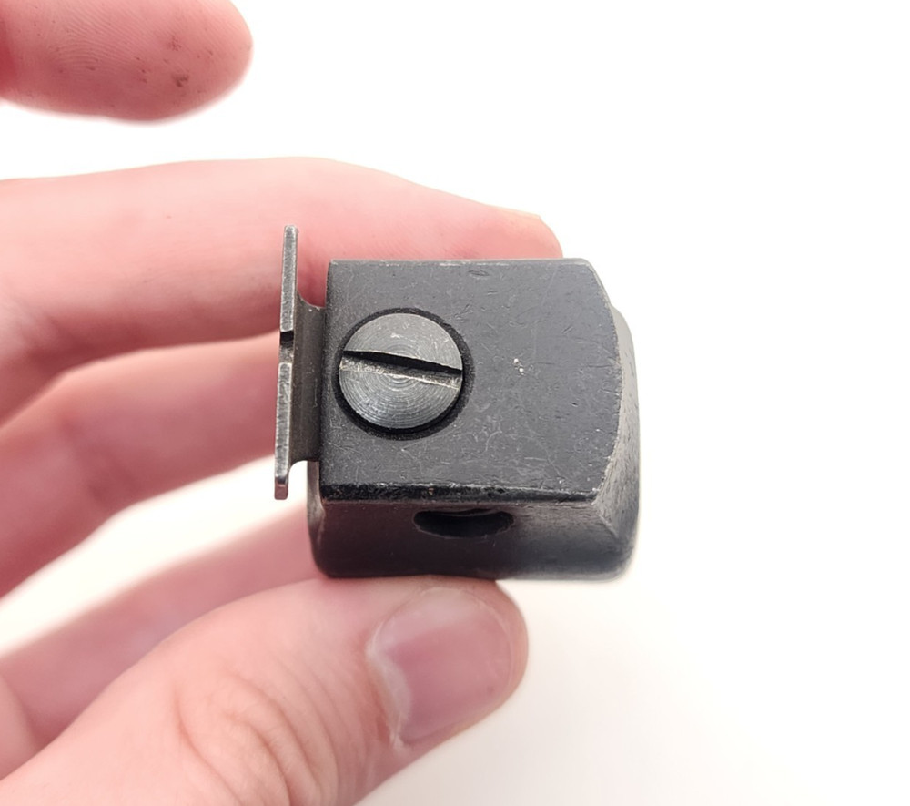 Vintage Unknown Rear Sight w/Base/Collar/Screw (3)
