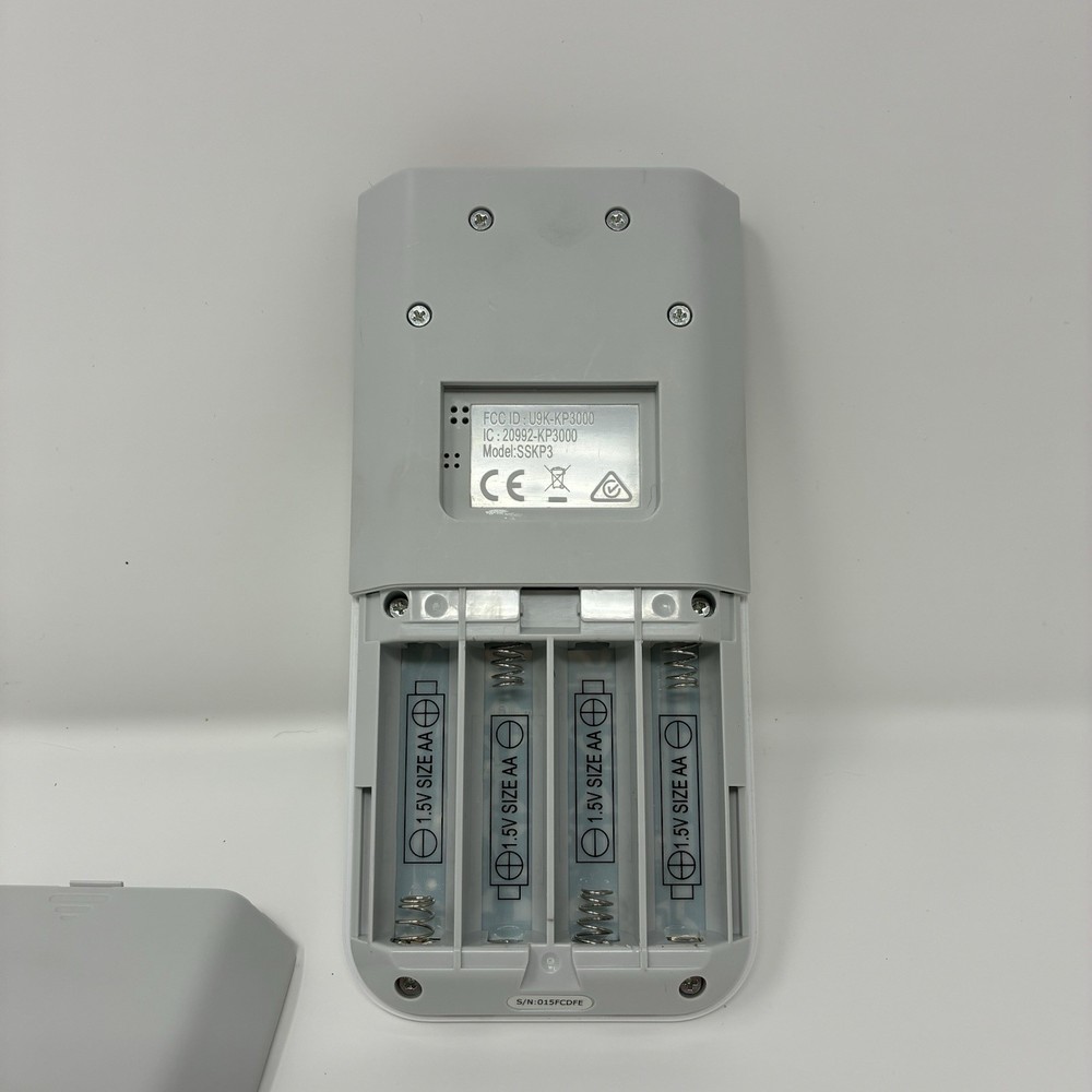 SimpliSafe Home Security System - Wireless Security Keypad KP3W SSKP3 - White