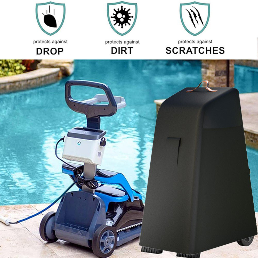 420D Robotic Pool Cleaner Cover Waterproof Windproof Caddy Protector with Handle