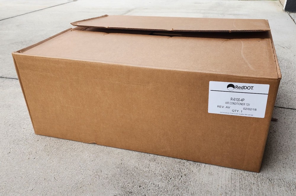 Red Dot AC Unit 12v Rooftop Mount R-6100-4P