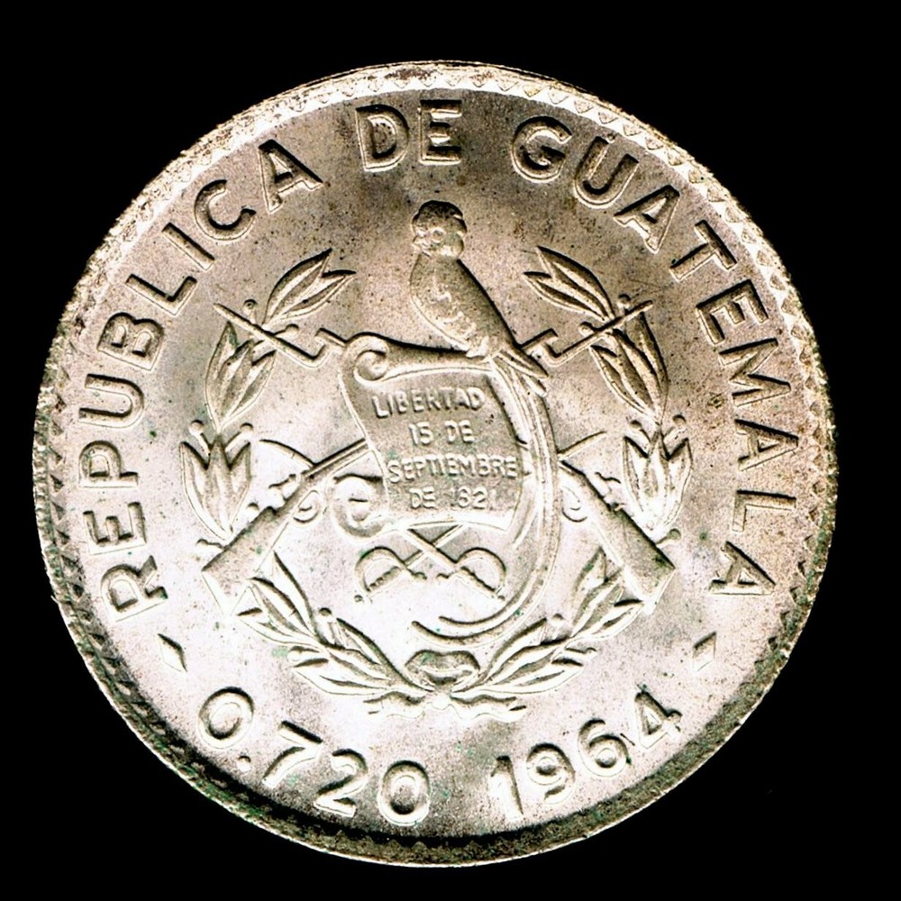 GUATEMALA - 10 CENTAVOS 1964 UNC KM# 262