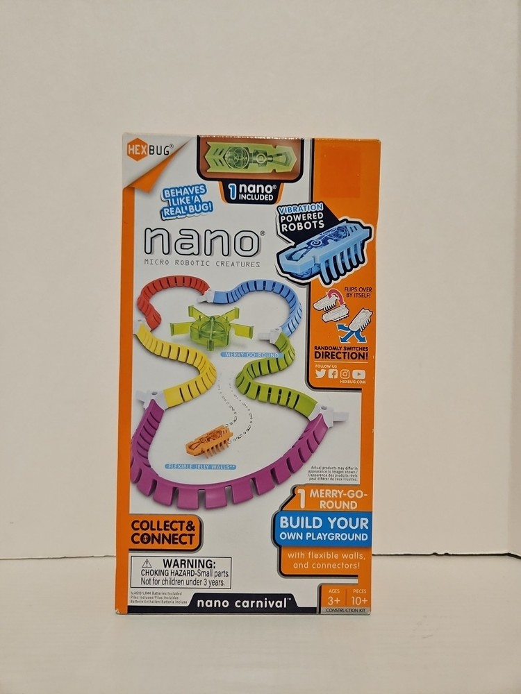 Hexbug Nano Carnival Micro Robotic Creatures Construction Kit (1 nano included)