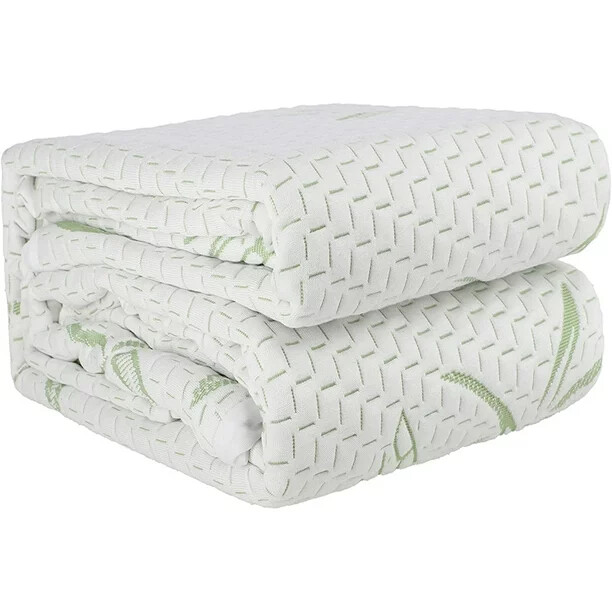 Waterproof Bamboo Mattress Protector Hypoallergenic Breathable Fitted Bed Covers