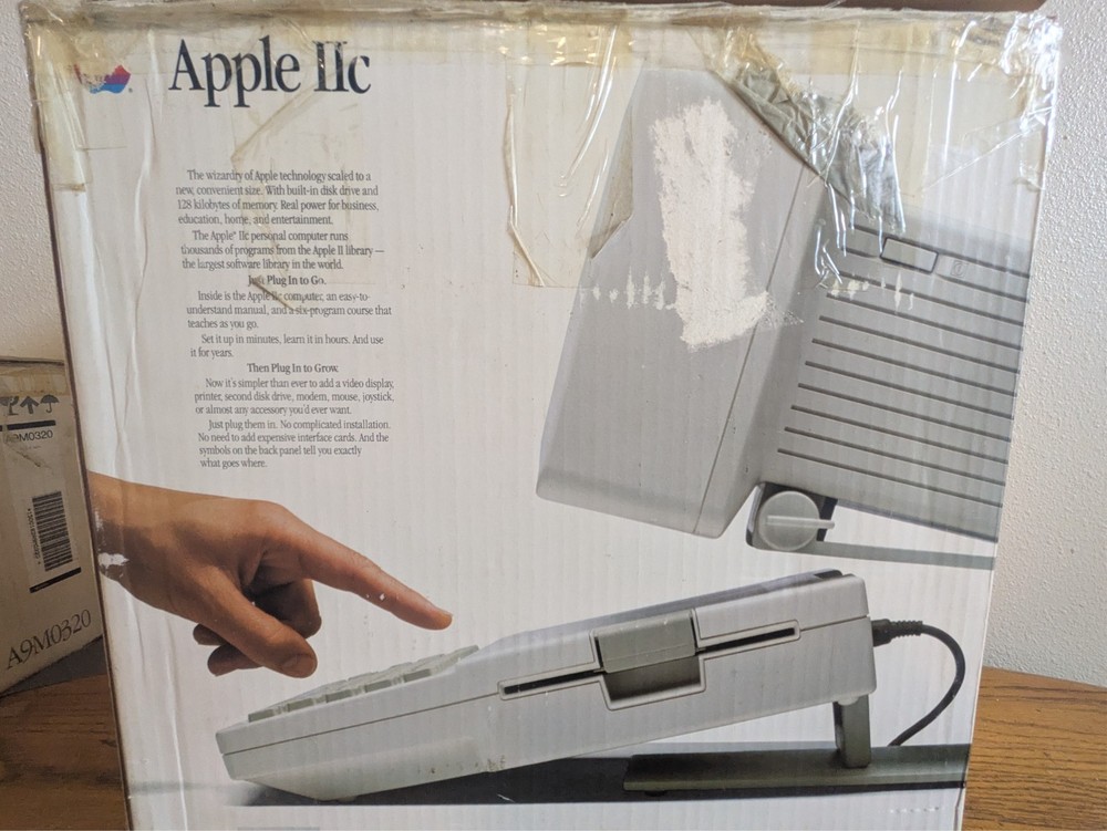 Apple IIc Computer System w/ ImageWriter II Printer, Drives, Manuals, Tested