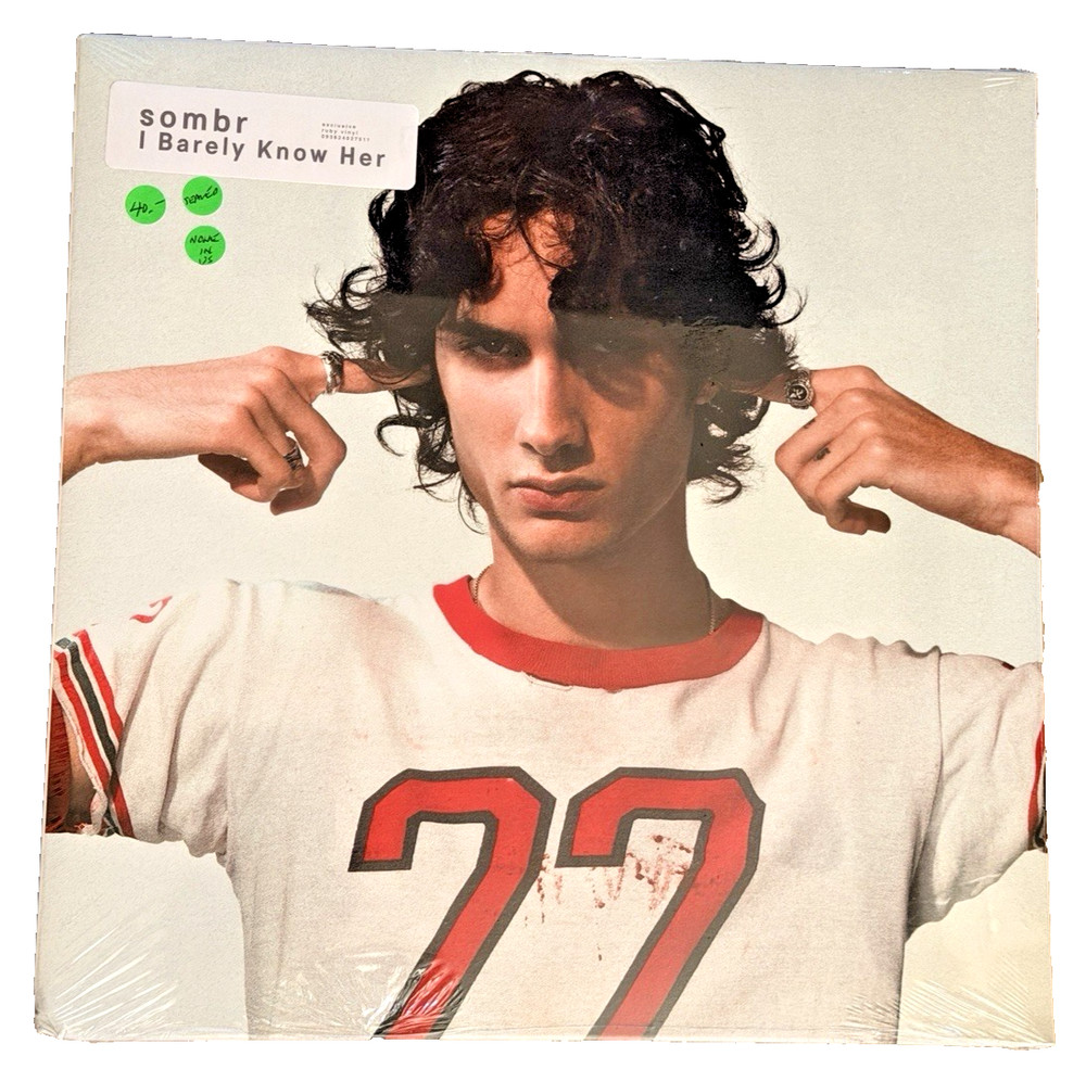 sombr | I Barely Know Her | Vinyl LP - Ruby Red NEW Sealed in shrink wrap