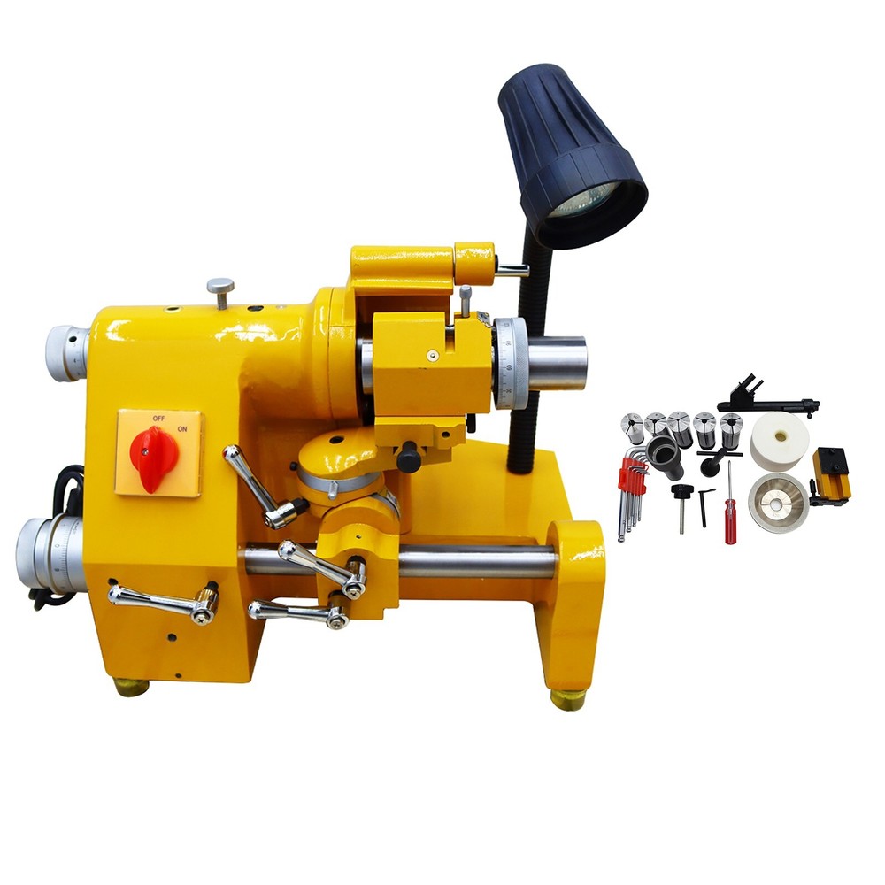 TECHTONGDA® Sharpener Grinder for Lathe Drill Bit Knife Grinding 5C Collets