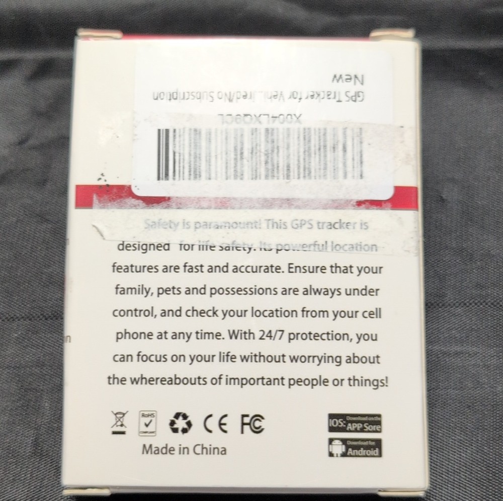 MGPSY GPS Cat Tracker Tag, Real-Time Localization, Android iOS App
