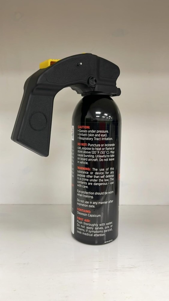 Self-Defense Pepper Gel with Pull Pin & 25ft Range – Maximum Strength Protection