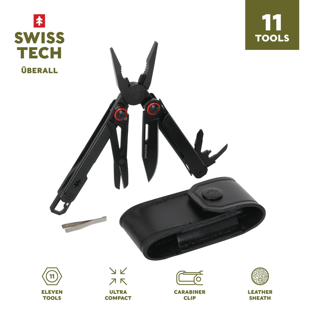 Uberall 11-In-1 Folding Mini Multi-Tool Ultra Compact