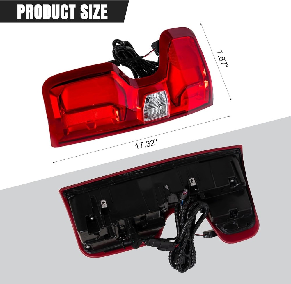 Tail Light Chevy Silverado 2019-2023 Right Side Replacement