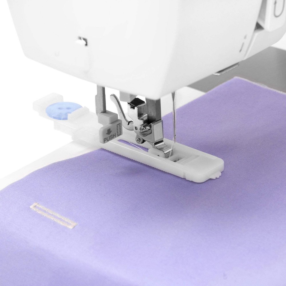 SINGER® Heavy Duty 4452 White Sewing Machine & Extension Table Bundle