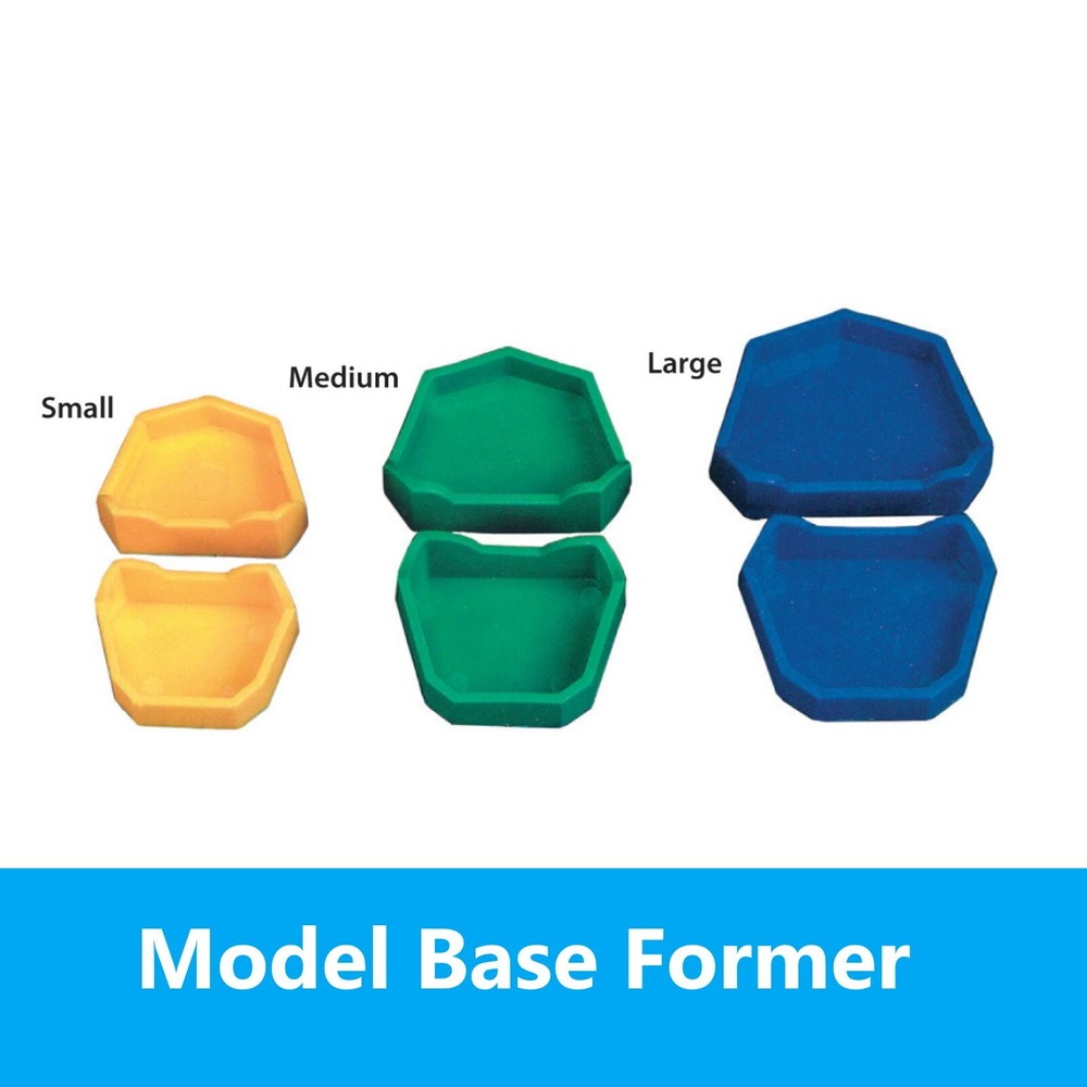Dental Lab Model Former Kit, Small, Medium, Large - 6/Pk