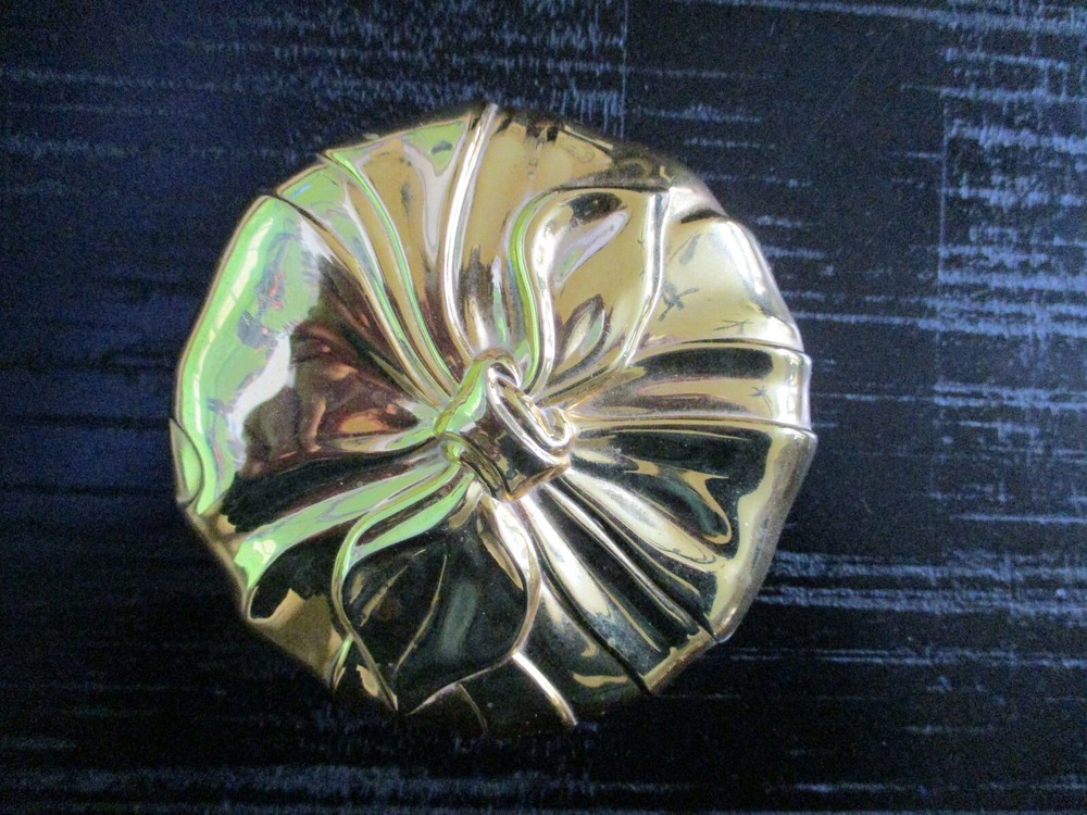 Vintage Godinger "Enchantment" Glass Powder Box Never Used