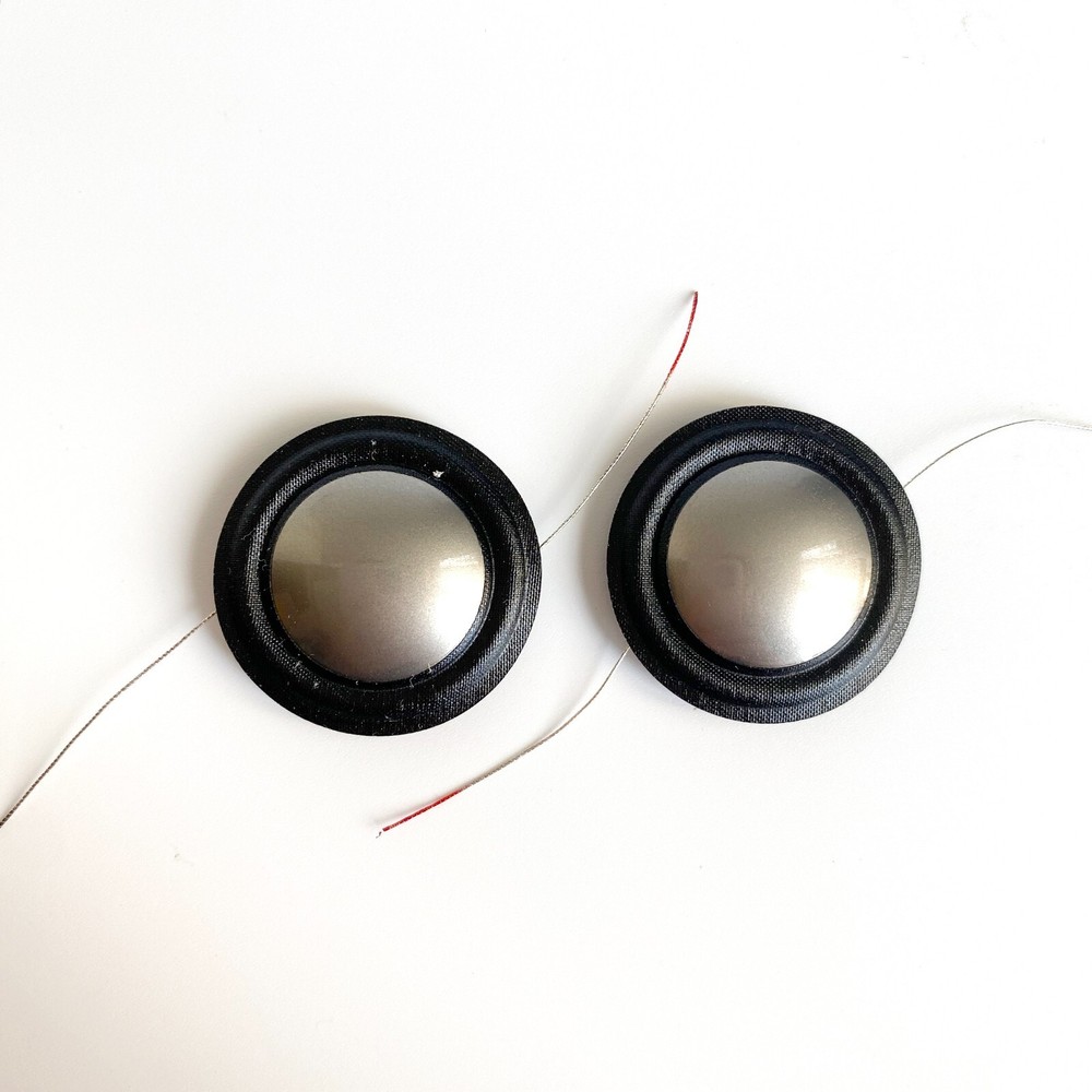 2 Aft 0.75" Titanium Diaphragms For JBL Northridge E30, E60, E80, E90 Tweeter 4Ω