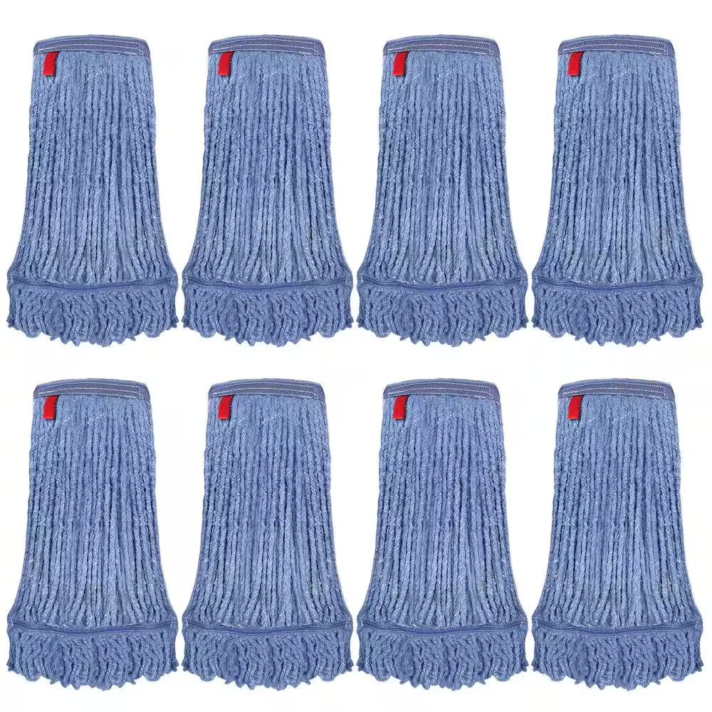 1.25 In. Loop End Commercial String Mop Blended Mop Head Replacement Refill 24 O