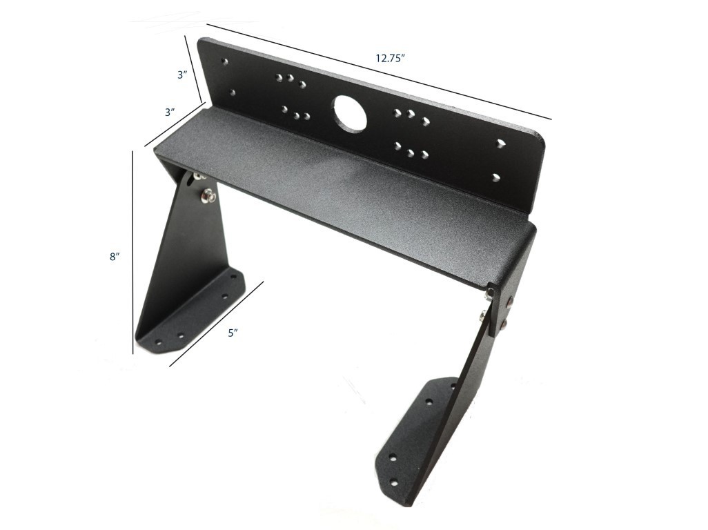 Baldwin Iron Works Universal Dual Fish Finder Graph Mount (Made In USA)