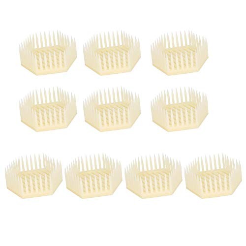 10Pcs Plastic Beekeeping Queen Needle Type Bee Cage Queen Cage Beekeeper Tool