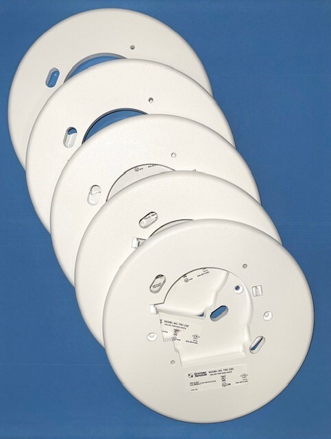 SYSTEM SENSOR TRC-2W CEILING TRIM RING WHITE CONTRACTOR BOX 5 PACK
