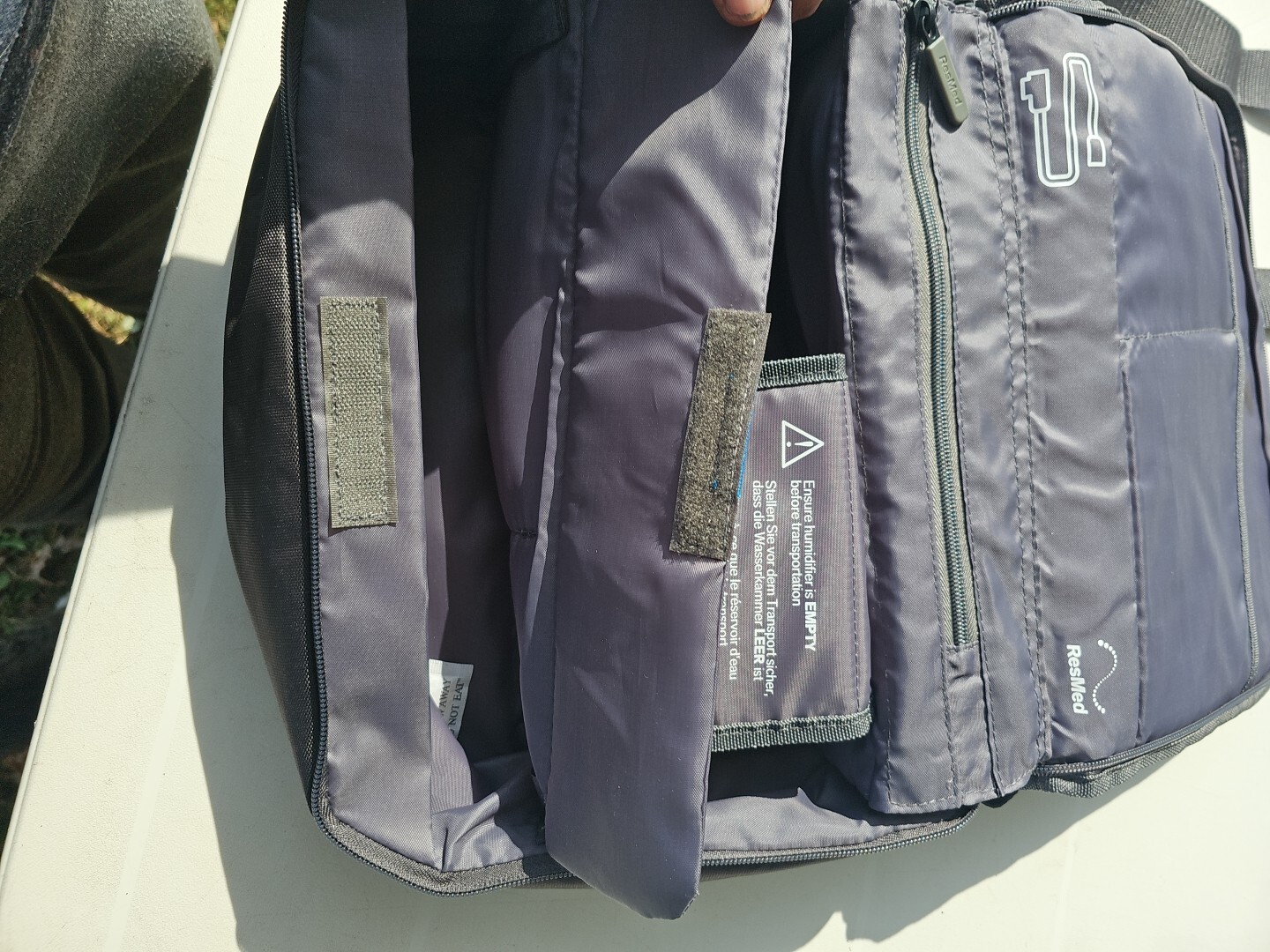 Resmed Air Sense 10 Travel Bag Empty Carry Bag Read!