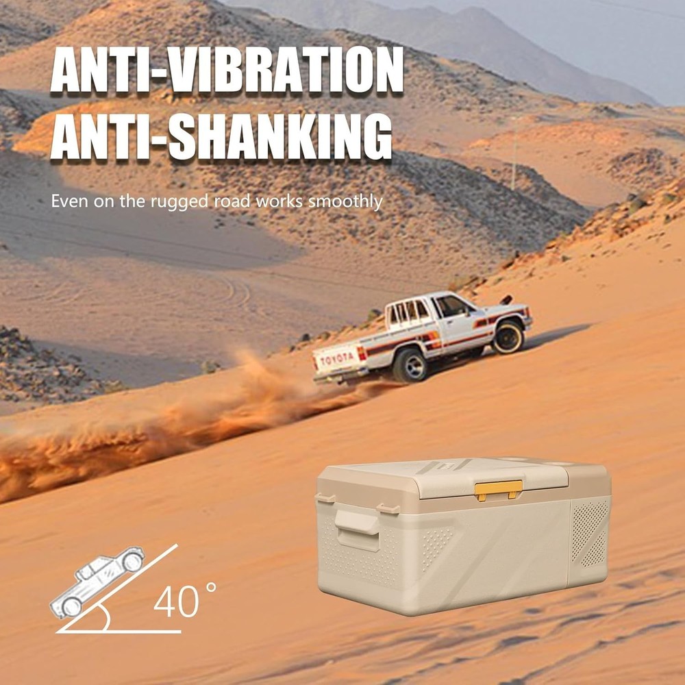 Portable 12V Car Refrigerator - 17 Quart Fast Cooling*
