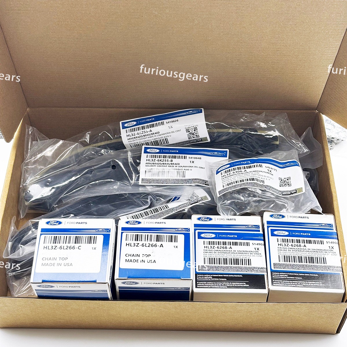 OEM Timing Chain Kit For 17-24 Ford F150 3.5L Ecoboost ML3Z-6C526-A, HL3Z-6268-A