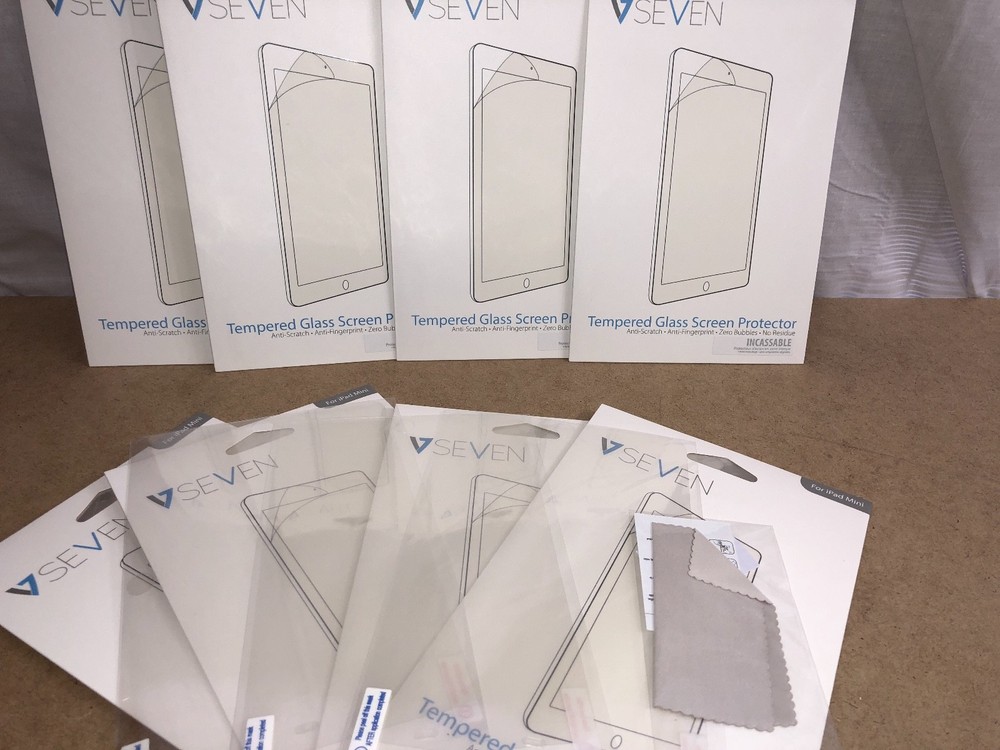 V7 Screen Protector 3 pack for Apple iPad Mini PS300-IPDMN-3N ✅❤️️✅❤️️ New!!!!!