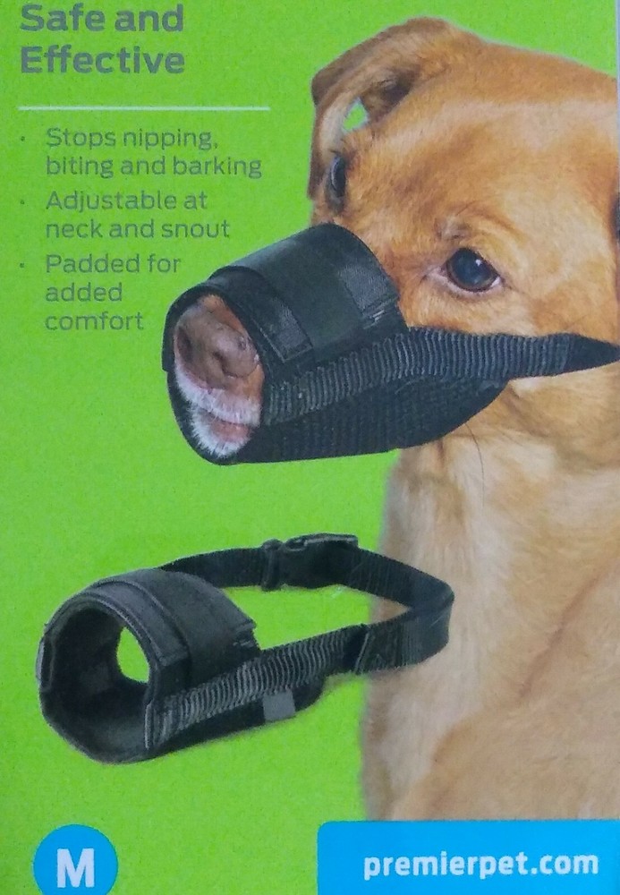 Premier Pet Dog Muzzle M47D Size Medium 🆓 Shipping