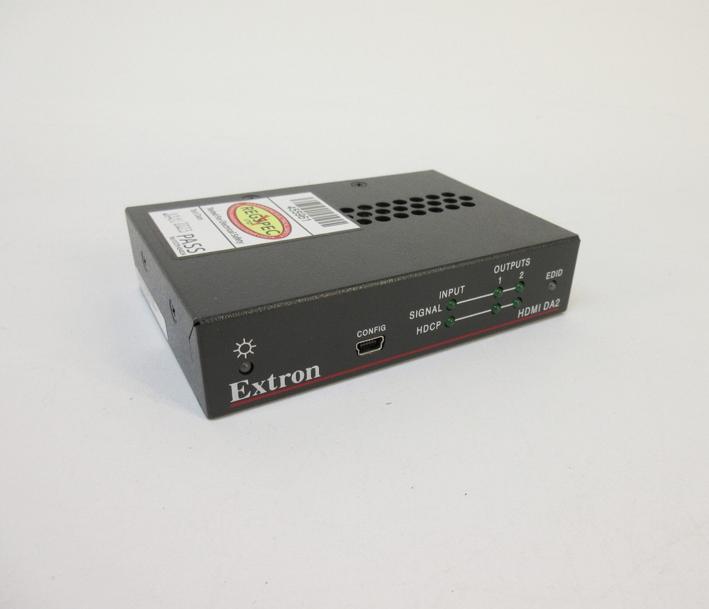 Extron HDMI DA2 - 2 Output Distribution Amplifier with Power Supply