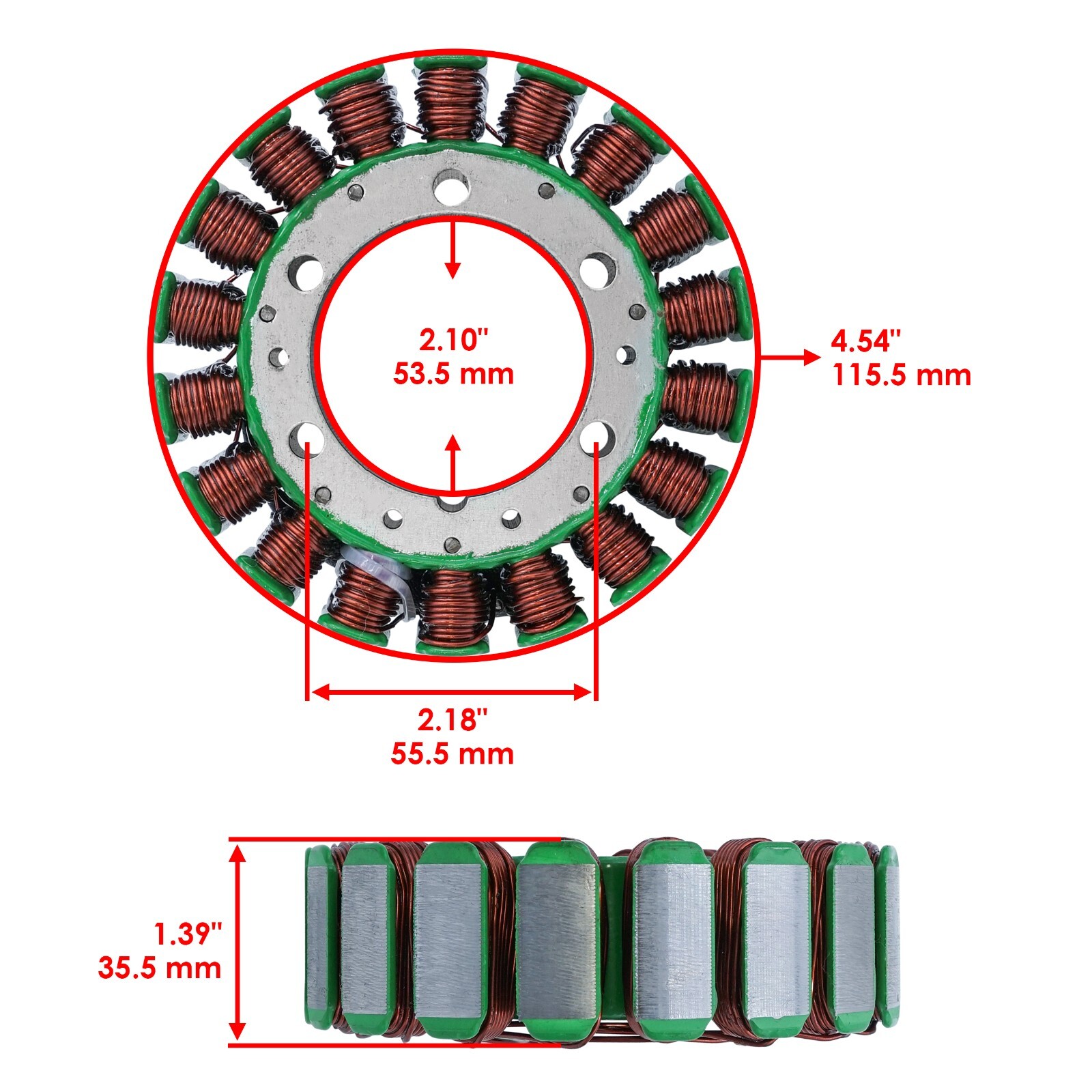 Stator & Gasket for Honda VT700C Shadow 700 1984 1985 1986 1987
