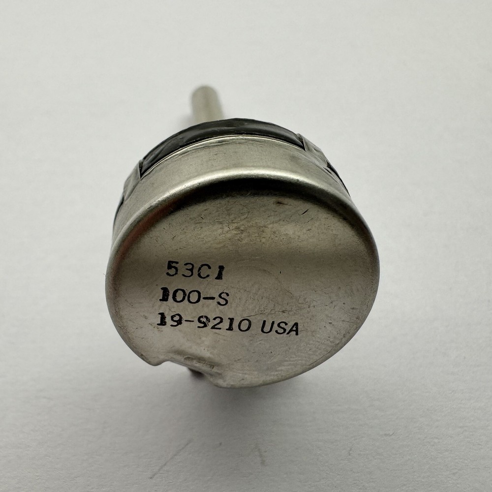 Clarostat Potentiometer 53C1-100-S Missing Washer & Nut