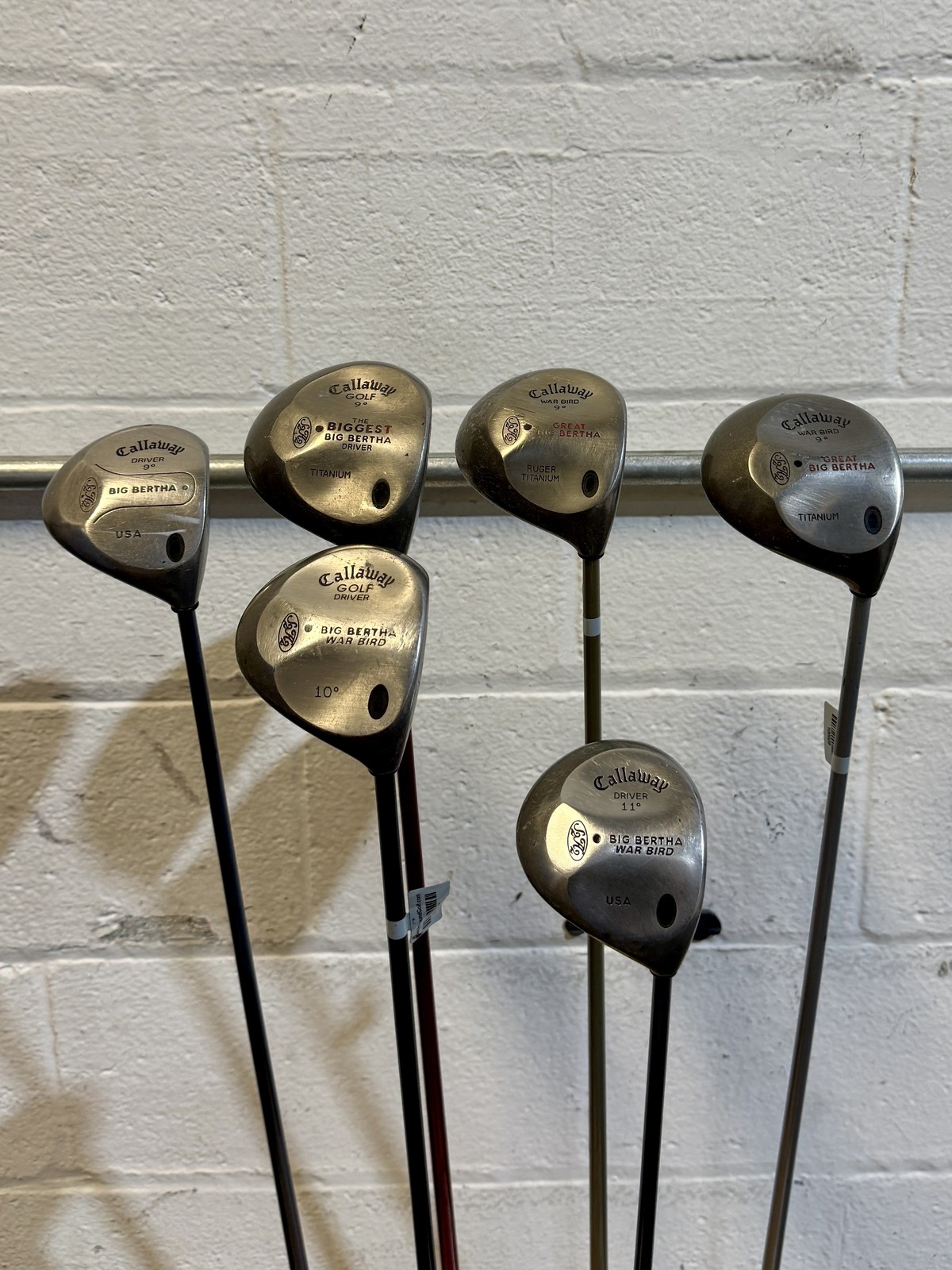 Wholesale Lot of 30 Golf Clubs - Callaway Drivers - Right-Handed - Mixed Flexes