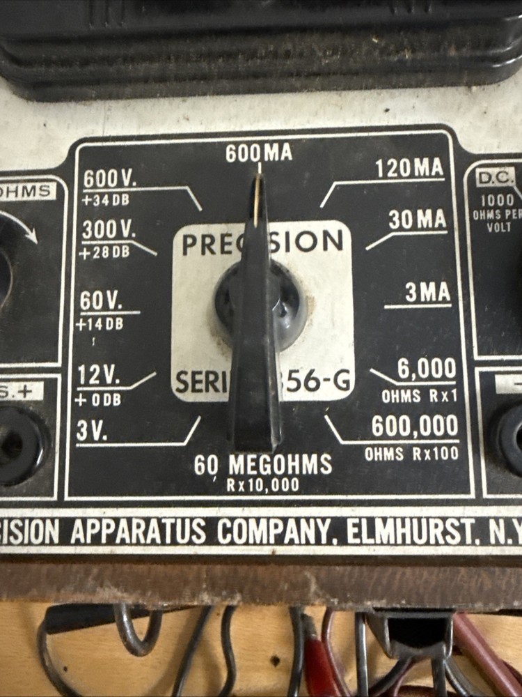 PRECISION APPARATUS CO. - Series 856-G / MULTI RANGE TESTER ~ Untested