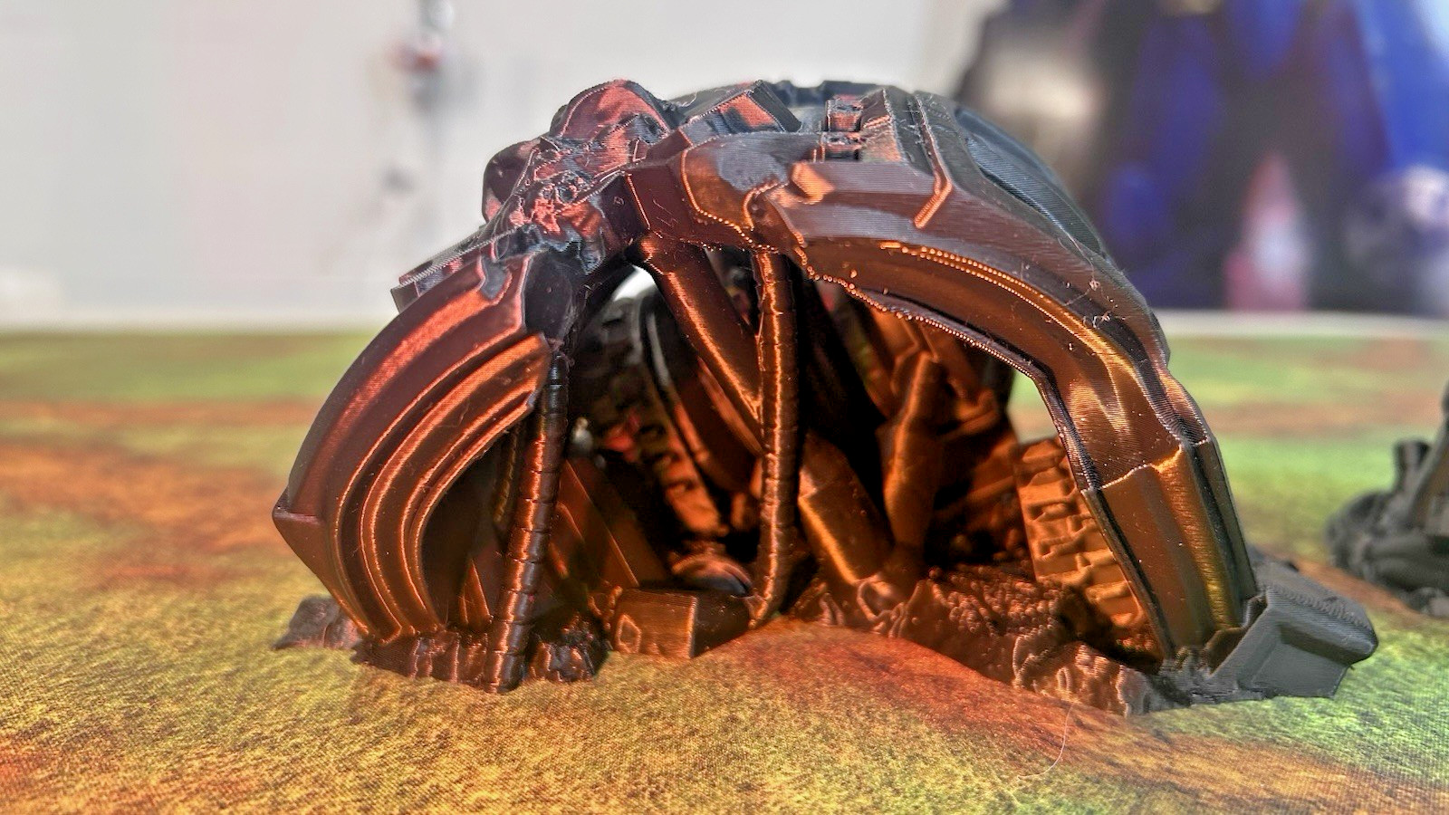 Tabletop Terrain - Fallen Titan - Perfect for Warhammer 40K/Kill Team: 7 pcs