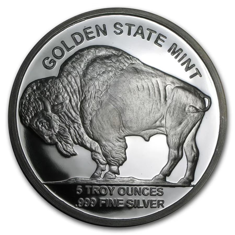 Silver - 5 oz Buffalo Round